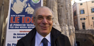 Salvatore Tatarella: folla e politici ai funerali