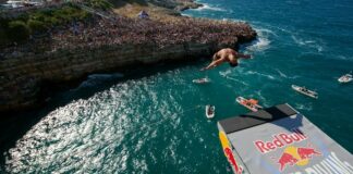 Al via il “Red Bull Cliff Diving World Series” a Polignano a Mare