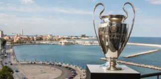 Arrivata in città la coppa della Uefa Champions League