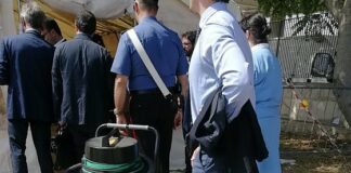 Palagiustizia, anche le tende a rischio inagibilità