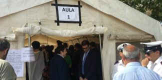 Al via le udienze nelle tende dopo sgombero del PalaGiustizia