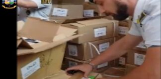 Sequestrati 1,7 milioni di articoli contraffatti in due capannoni