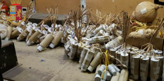 Sequestrati 140 kg di materiale esplosivo: due uomini denunciati