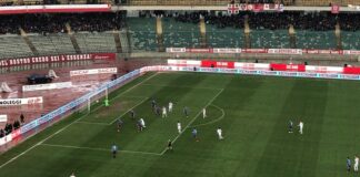 Goleada del Bari contro il Rieti nella 22^ di serie C
