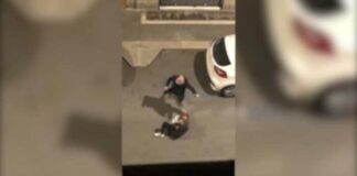Picchia in strada la convivente e video fa giro del web: denunciato 45enne