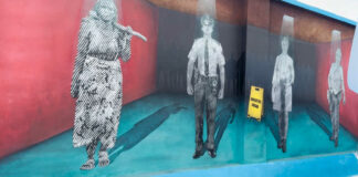 In via Falcone e Borsellino il murale della Uil Puglia per ricordare le vittime delle mafie e nei luoghi di lavoro