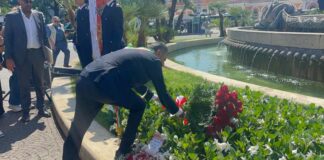 Settimo anniversario 12 luglio 2016, Decaro alla cerimonia di commemorazione delle 23 vittime