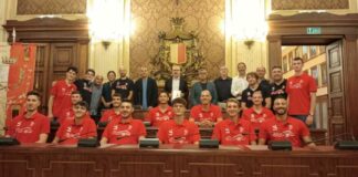 Presentata a Palazzo di Città la squadra maschile Just British Pallavolo Bari