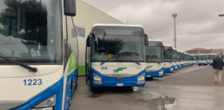 FAL, inaugurati 15 nuovi autobus: «In Puglia parco mezzi completamente rinnovato»