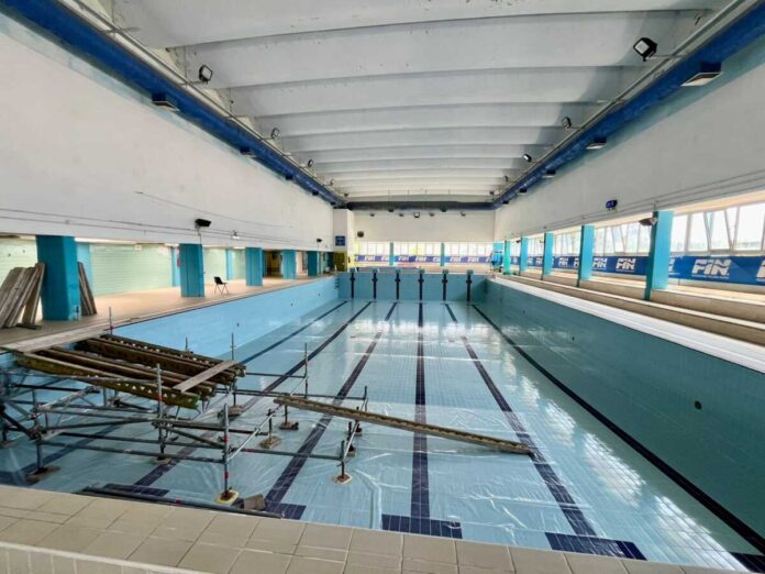 01-08-25 al via i lavori di manutenzione straordinaria nei locali della piscina interna da 25 metri dello Stadio del Nuoto