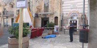 Precipita mentre monta le luminarie, muore il 46enne Giovanni Faniulo