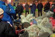 Parco Maugeri: 100 volontari in azione, oltre 400 chili di rifiuti raccolti