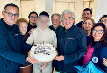 Il regalo di Natale per Francesco: operato a 13 anni per una grave scoliosi torna a casa