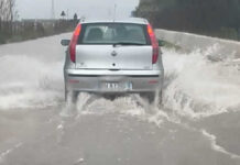 Maltempo in Puglia con disagi ovunque tra allagamenti, strade in tilt e cadute di alberi