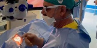 A 100 anni torna a vedere dopo un intervento di cataratta al “Di Venere”