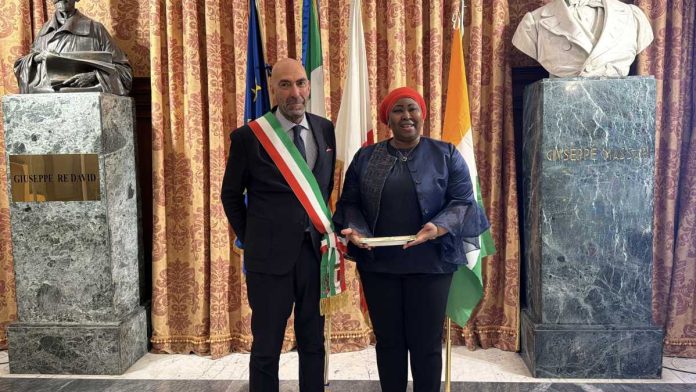 Il sindaco Leccese incontra l’ambasciatrice della Costa d’Avorio