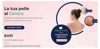 Con la campagna “Pelle al Centro” al Policlinico focus sulla dermatite atopica