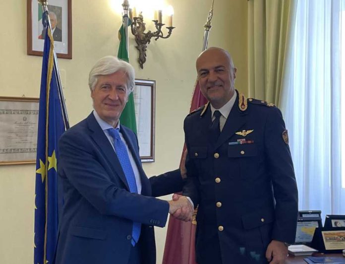 Il Questore di Bari dr. Annino Gargano ha ricevuto il neo Direttore della IX Zona Polizia di Frontiera