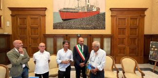 35° anniversario dallo sbarco della nave Vlora: Leccese incontra Kledi Kadiu