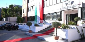 La sala riunioni dei Carabinieri di Bari San Paolo intitolata al Vice Brigadiere Lorusso